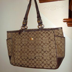 Coach Laptop/baby Bag